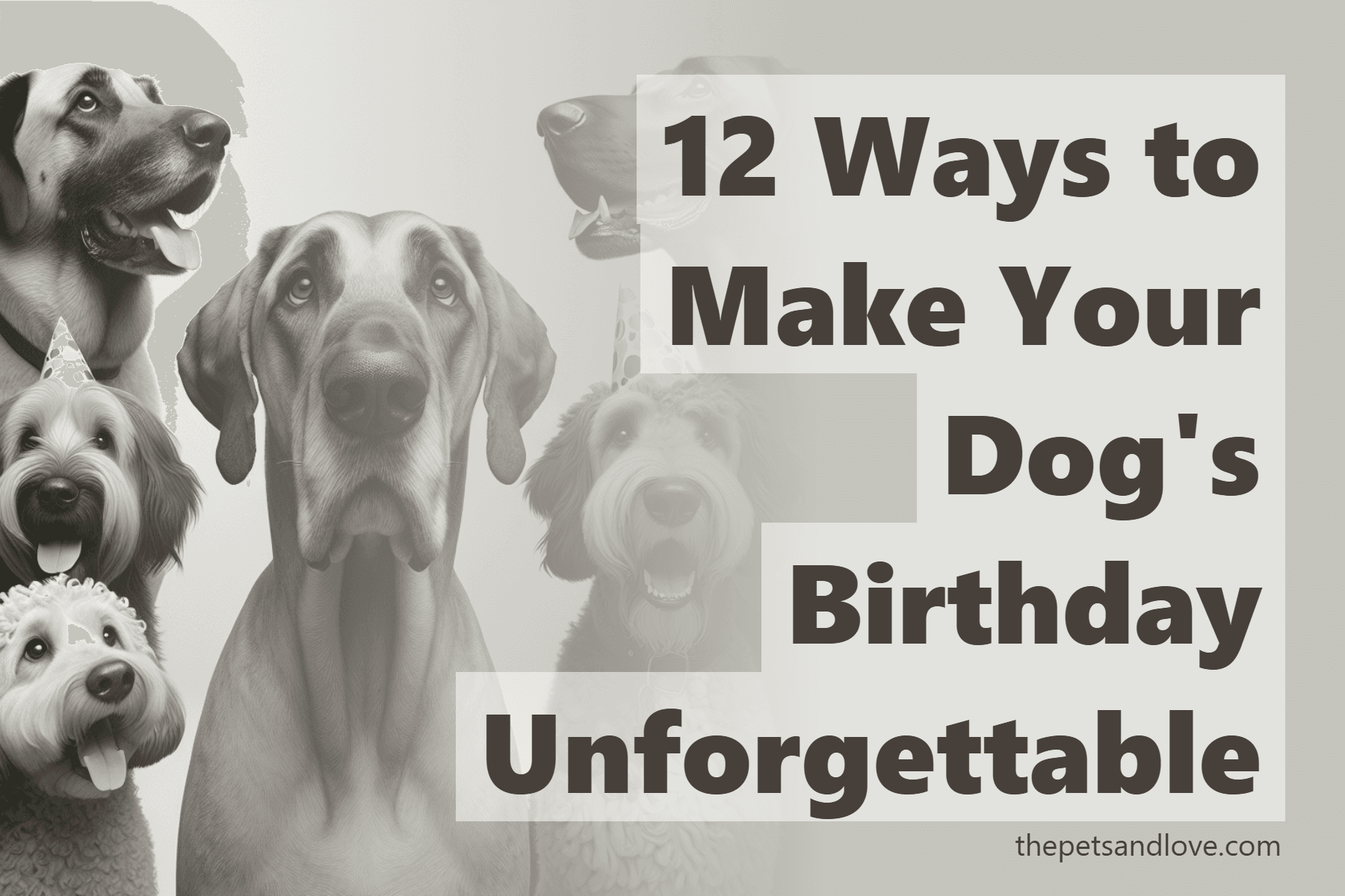 12 Ways to Make Your Dog's Birthday Unforgettable