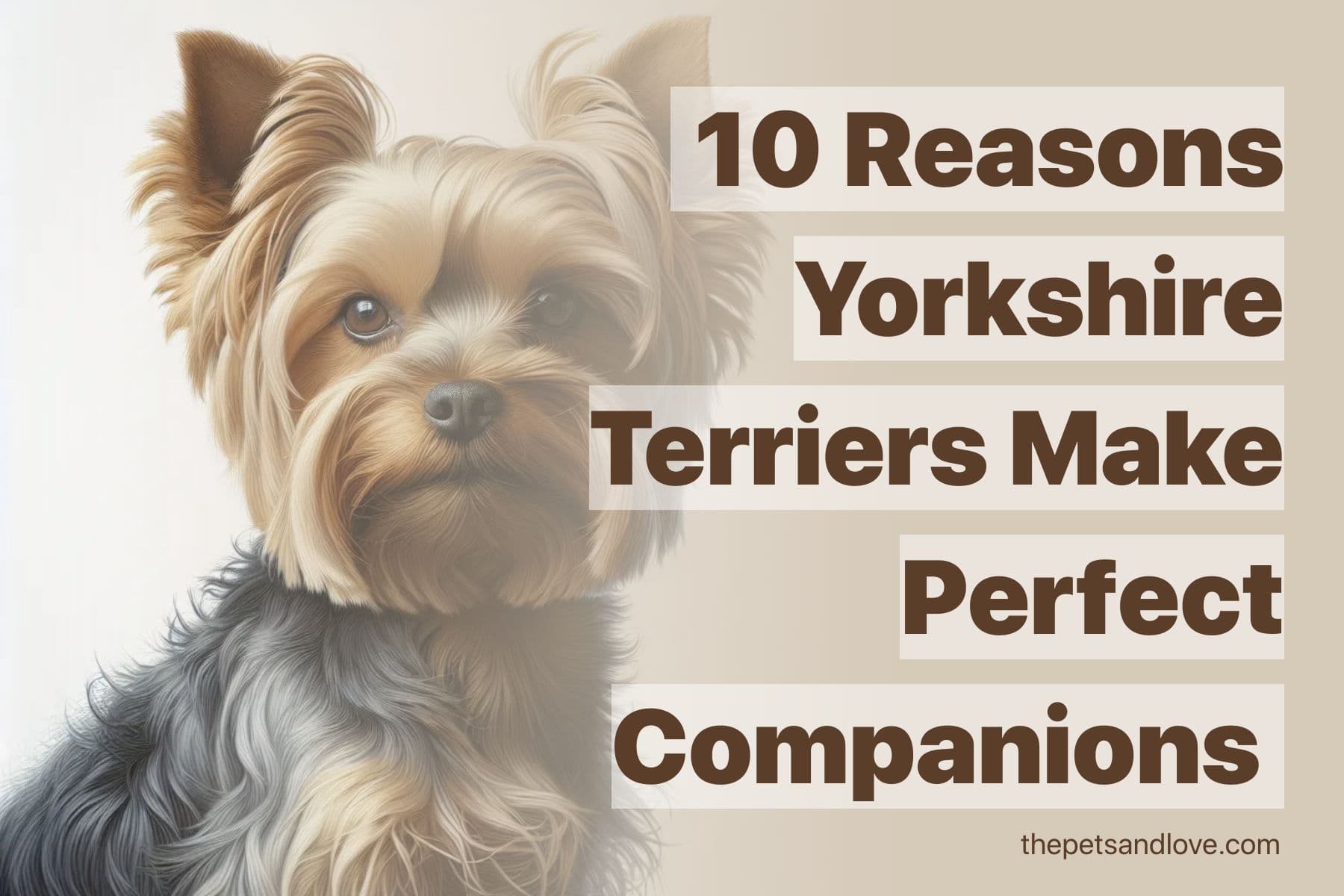 Eight Kinds of People Who Would Enjoy Having a Yorkshire Terrier as a Pet